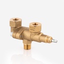 Changeover valve Castel 150bar 3032E/64 3/4" - 1/2" NPT