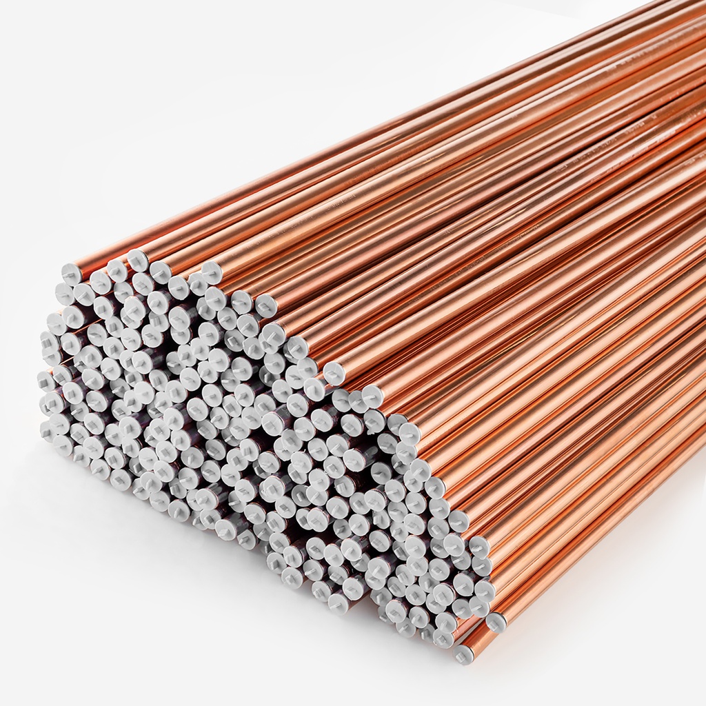 Copper Tube, 1/2"(12,70) x 1mm x4m, Green 80 bars, MWP 102bar