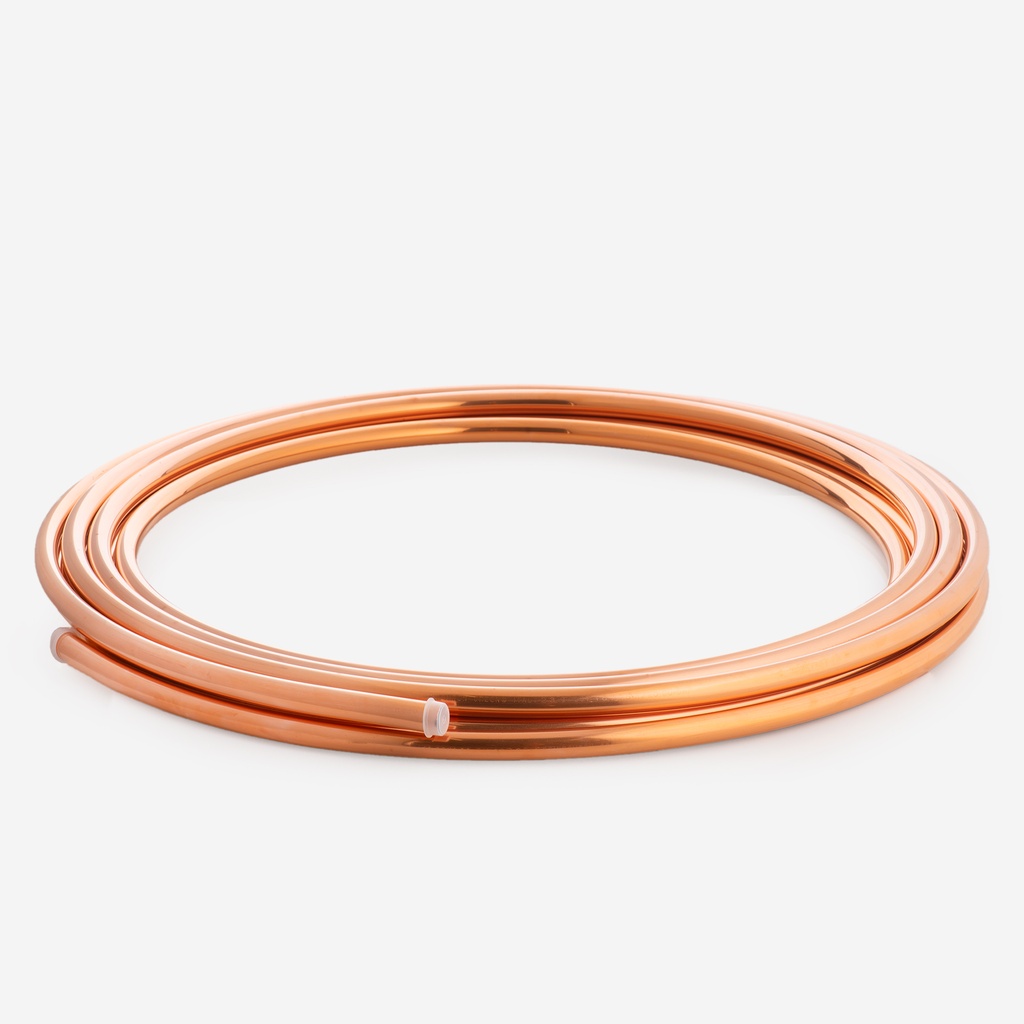 Copper Tube Coil,3/4" (19,05) x 1,0mm x 15m, Green Standard, MWP 62bar