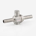 BV21KD15X0000 ball valve 2-way for R744 K-type DN15 with OD stainless steel connections