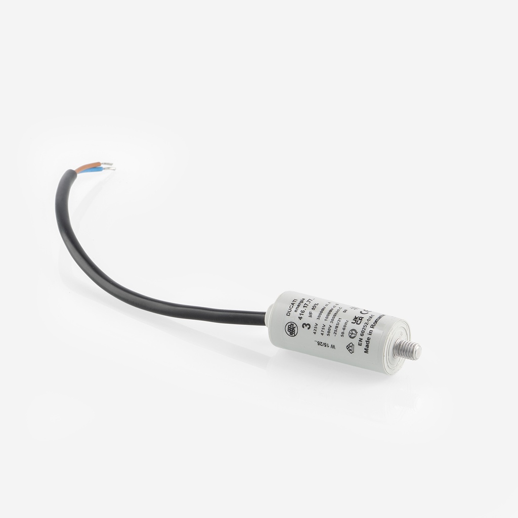 Capacitor for fan 3µF 425V ZX20...75 condensing units 3276031