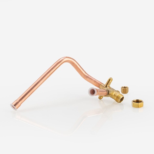 [B03441066] Suction line service valve rotalock 1/2"