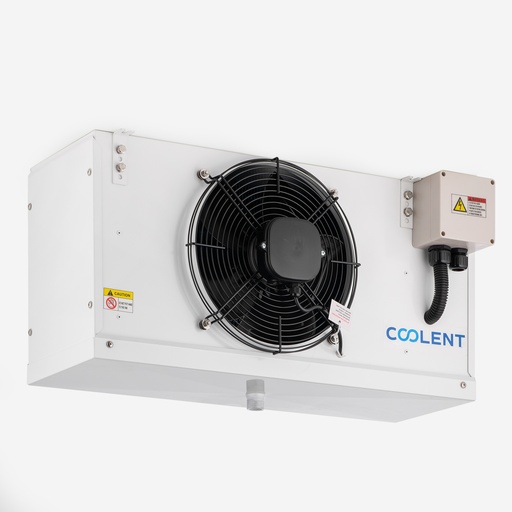 [C02021117] Höyrystin Coolent LFJ1600 1,60kW -25°C/dt7 R404A F/F/F 8mm sähkösulatus