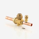 Ball valve ODS 10mm + schrader   6570/M10A