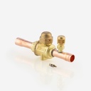 Ball valve ODS 12mm + schrader   6570/M12A