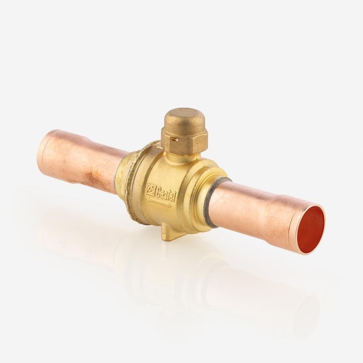 [D03231036] Ball valve Co2 60bar 28mm ODS