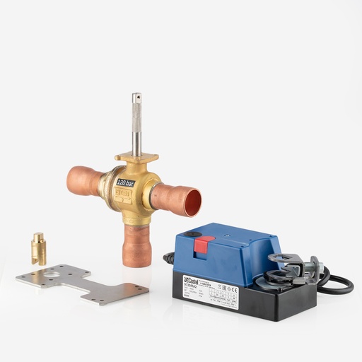 [D03231065] Palloventtiili 3-tie + toim. K65 6697EM/11A2 24V (0-10V) 1 3/8" 