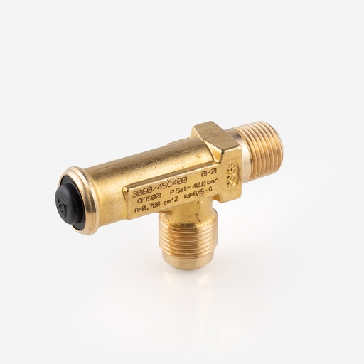 [D15011047] Safety valve 1/2"-NPT 5/8"-SAE   3060/45C40 40bar