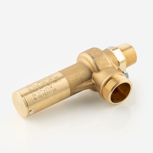 [D15031006] Varoventtiili G20/S 1"NPT - 1 1/4"G 28bar