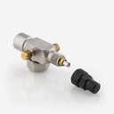 Rotalock valve 1 1/4" - 28mm 2 x 1/4" SAE