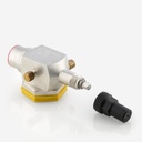 Rotalock valve 2 1/4" - 35mm 2 x 1/4" SAE