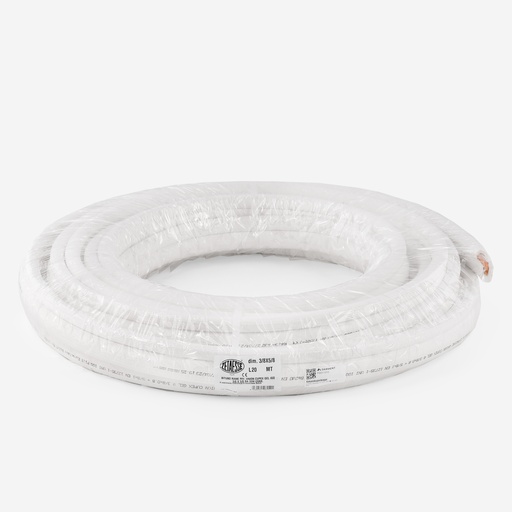 [F02011010] Double insulated copper pipe Zetaesse 3/8"-5/8 -20m