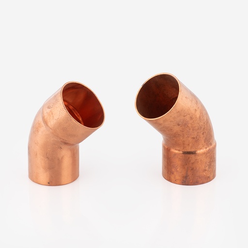 [F04011121] Street elbow 45° 54mm F/M RR5040