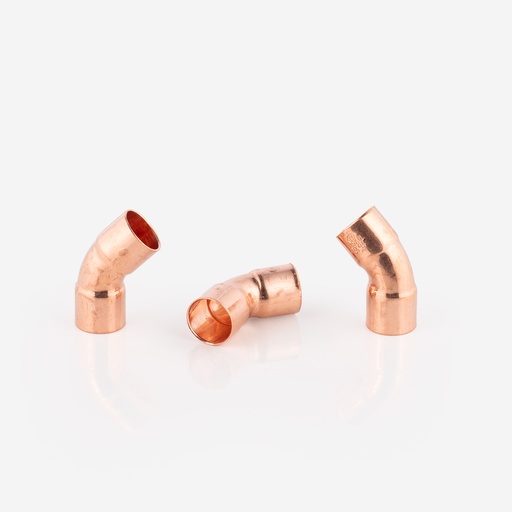 [F04011128] Bend 45° 15mm F/F RR5041