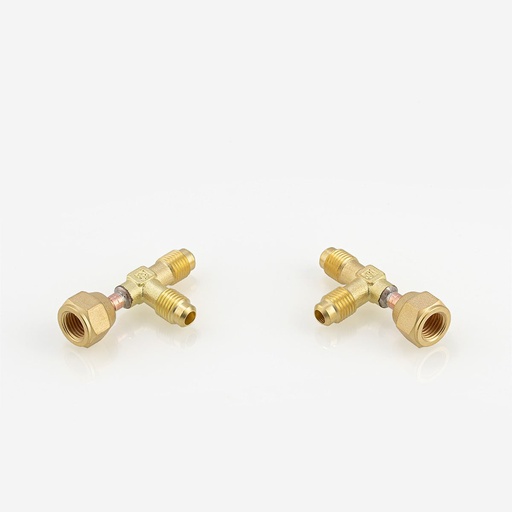 [F06011007] Tee AC. FIT. with swivel nut 8380/X06