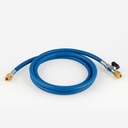 Service hose 1/4" - 1/4" + valve 1,8m CA-CL-72 (blue)