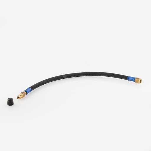 [J02031045] Huoltoletku 1/4"SAE - pikaliitin 450mm (LP) R134a