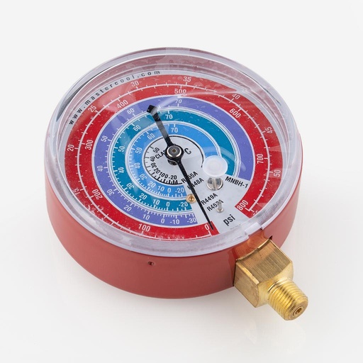 [J05041001] High pressure gauge Mastercool   R448A, R449A, R452A 1/8" NPT | MNBH-1