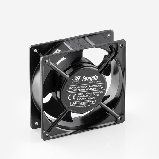 [G02061020] Fan Motor 120X120X38 230V,2650rpm (with connector)   