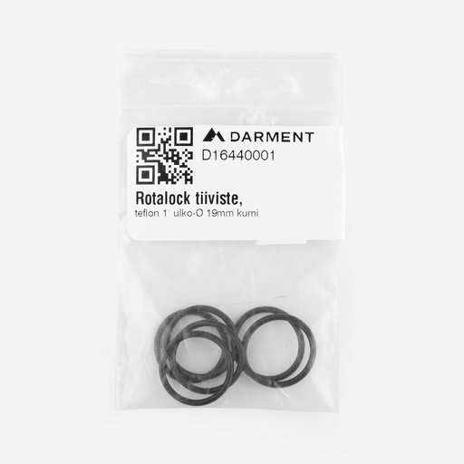 [D16440001] Rotalock gasket rubber 1" 1" ulko-Ø 19mm 