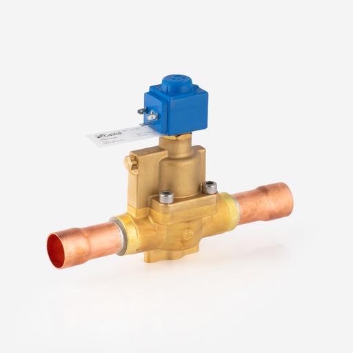 [D10020361] Solenoid Valve+Coil Polyhedra 1098N/9A6 1.1/8"ODS 220-230V