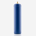 Refrigerant analysis cylinder 1litre 1/4" SAE 48bar (blue) (new)