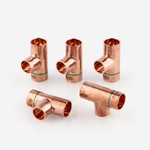 [F04240306] Polar, Supistus T-yhde, 5130, 7/8"x 3/4"x 7/8", 130bar, 3.1 Sertifioitu